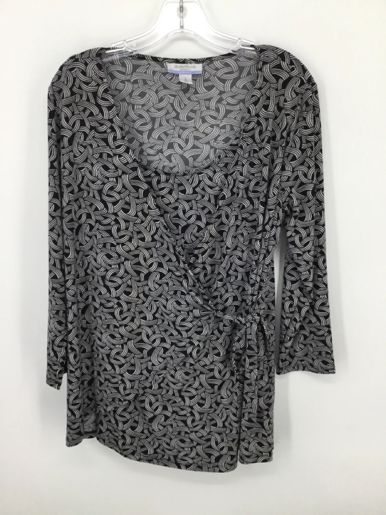 Motherhood Maternity Size L Poly Blend Nursing Nursing Apparel