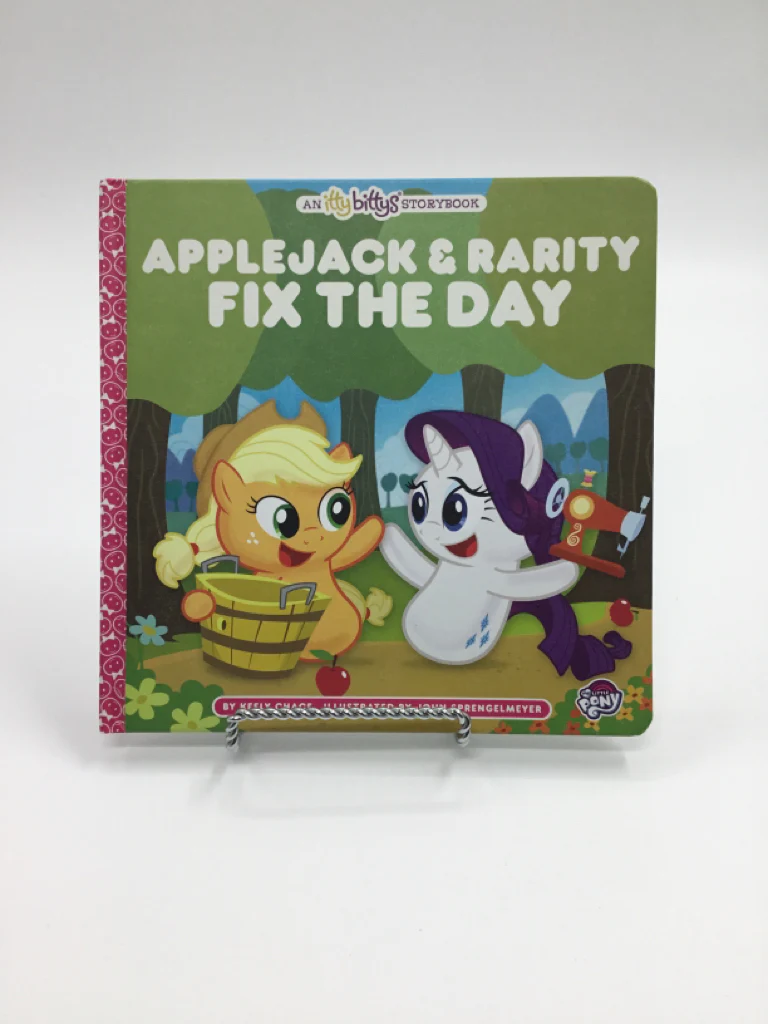 My Little Pony Applejack & Rarity Fix the Day Hardback Book