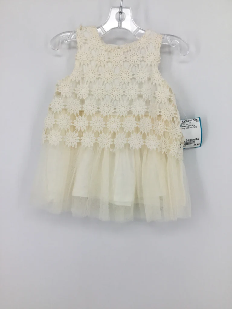 Nanette Lepore Girls Child Size 3-6 Months Ivory Dress - girls