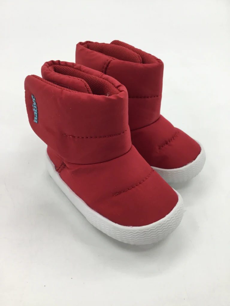 Native Child Size 3 Toddler Red Boots