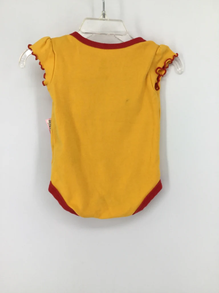 NFL Child Size 0-3 Months Yellow Onesie - Image 2