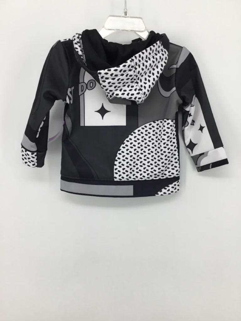 Nike Child Size 12 Months Black Print Hoodie - boys - Image 2