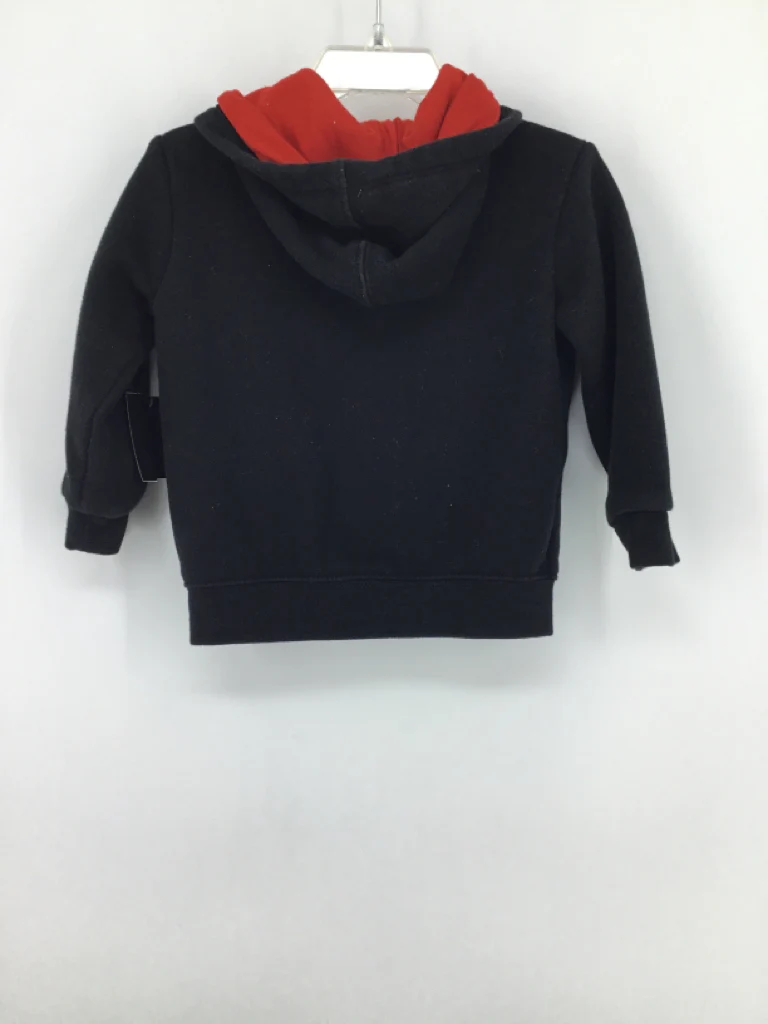 Nike Child Size 18 Months Black screen printed Hoodie - boys - Image 2