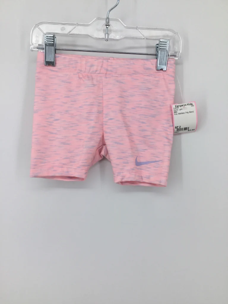Nike Child Size 2 Pink Shorts - girls