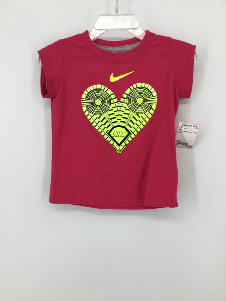 Nike Child Size 2 Pink T-shirt - girls