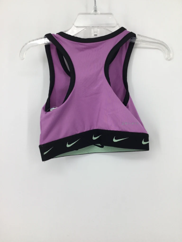 Nike Child Size 2 Purple Sports Bra - girls - Image 2