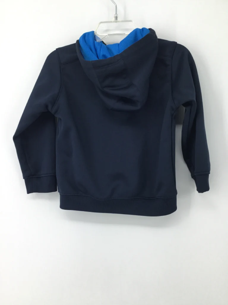 Nike Child Size 24 Months Navy Solid Hoodie - boys - Image 2