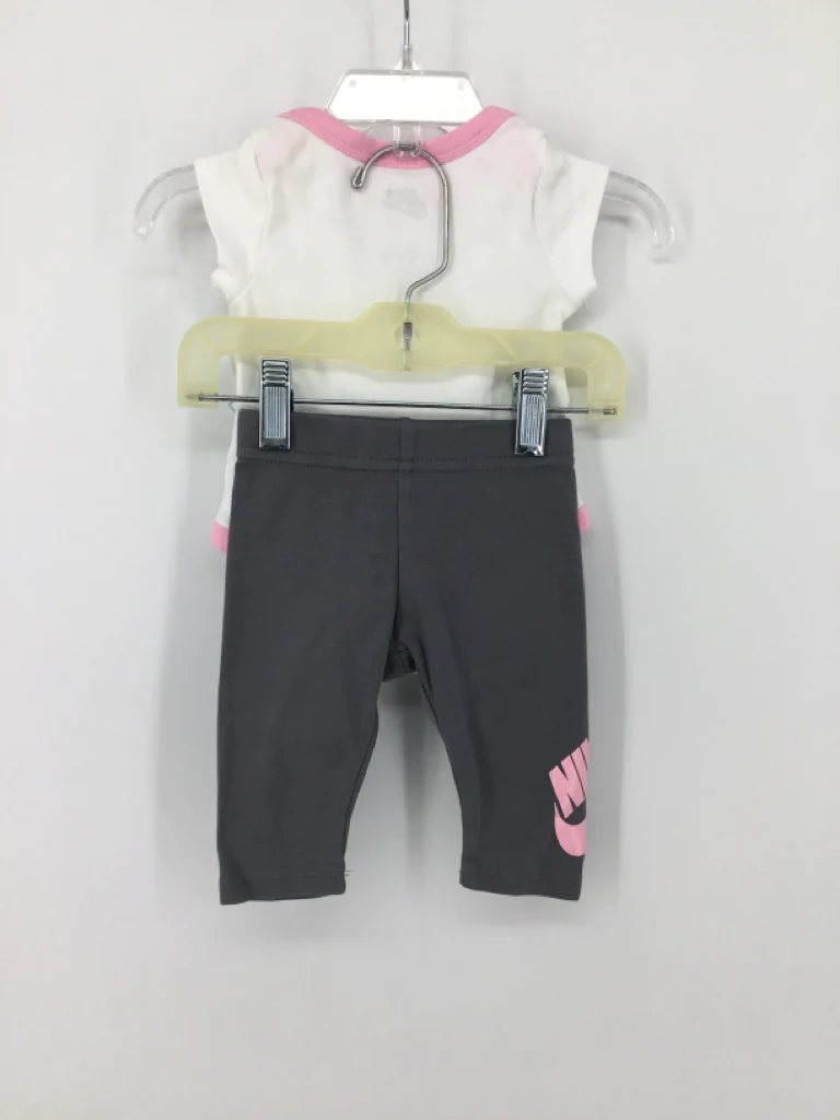 Nike Child Size 3 Months White Outfit - girls - Image 2