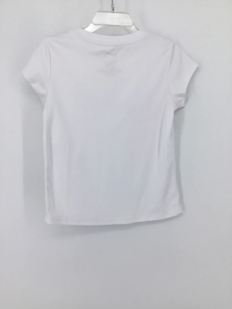 Nike Child Size 4 White T-shirt - girls - Image 2