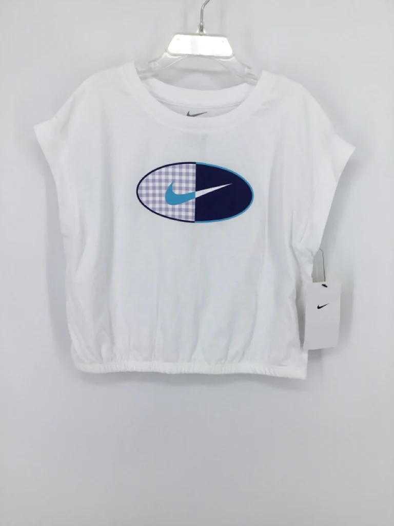 Nike Child Size 5 White Shirt - girls