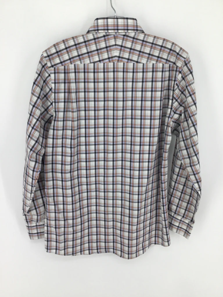 Nordstrom Child Size 10 Multi-Color Plaid Shirt - boys - Image 2