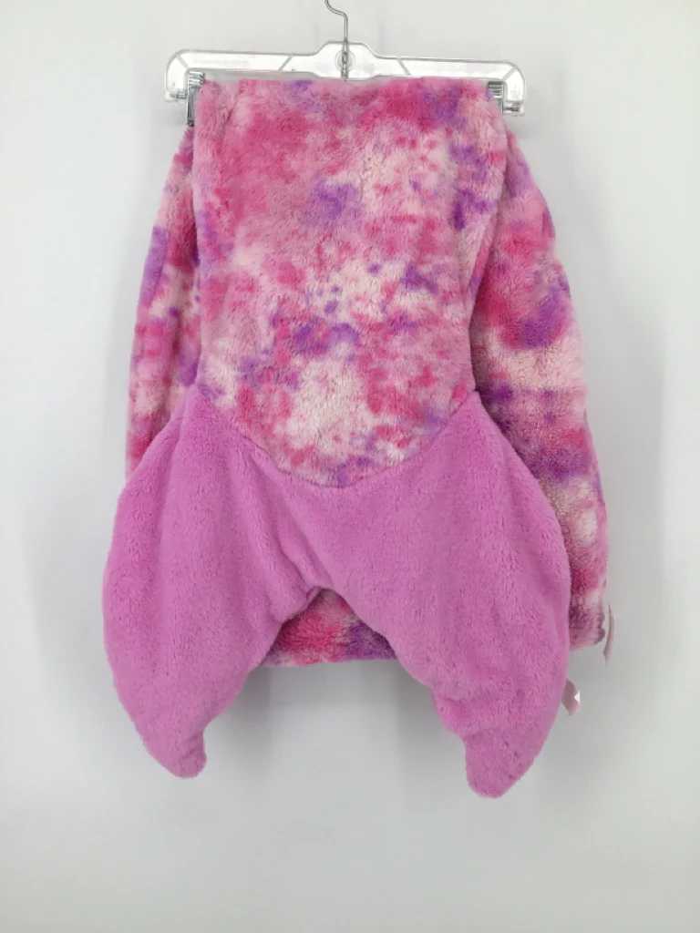 Novogratz Pink Tye Dye Mermaid Tail Blanket