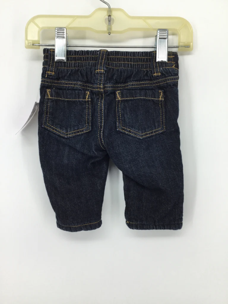 Old Navy Child Size 0-3 Months Blue Solid Jeans - boys - Image 2