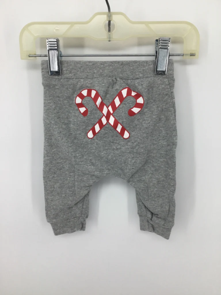 Old Navy Child Size 0-3 Months Gray Christmas Pants - Image 2