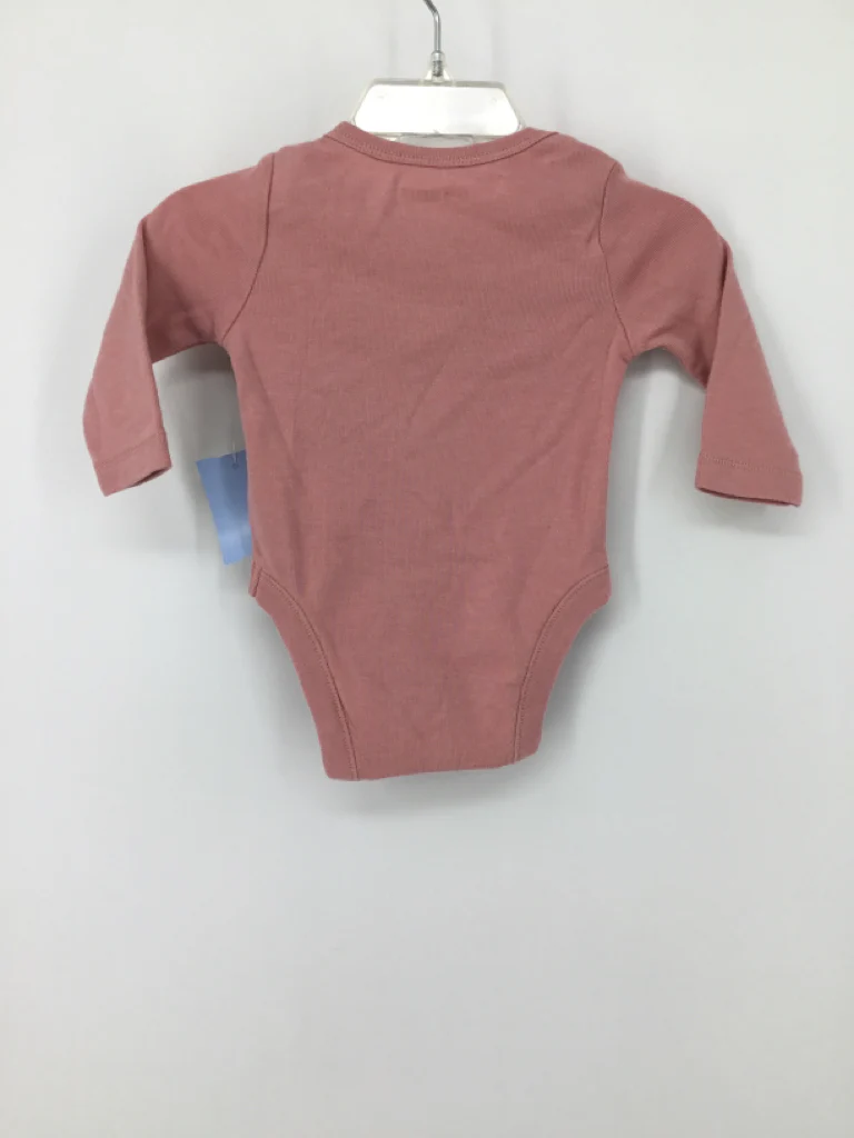 Old Navy Child Size 0-3 Months Pink Onesie - Image 2
