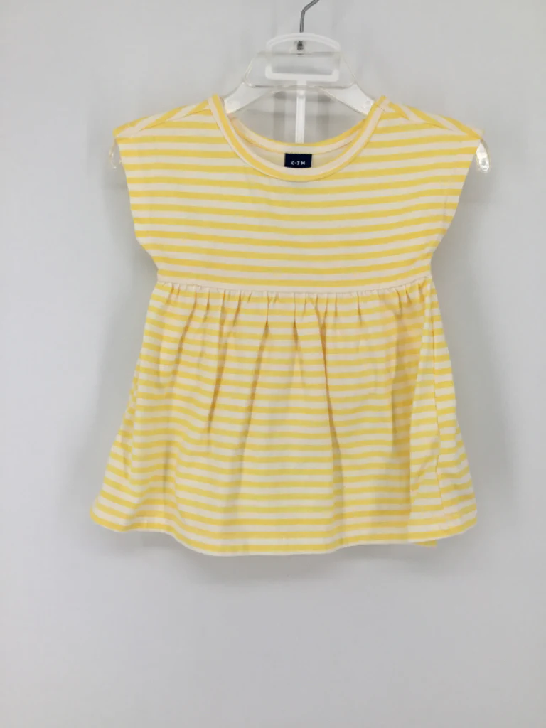 Old Navy Child Size 0-3 Months Yellow Dress - girls