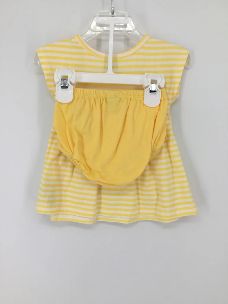 Old Navy Child Size 0-3 Months Yellow Dress - girls - Image 2