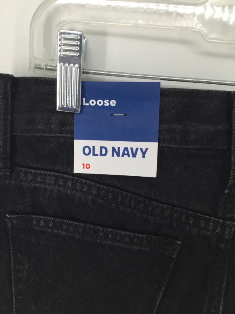 Old Navy Child Size 10 Black Solid Jeans - boys - Image 2