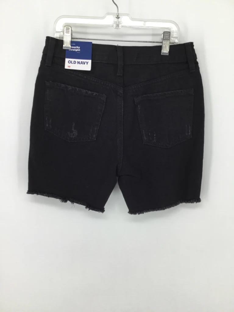 Old Navy Child Size 10 Black Solid Shorts - boys - Image 3
