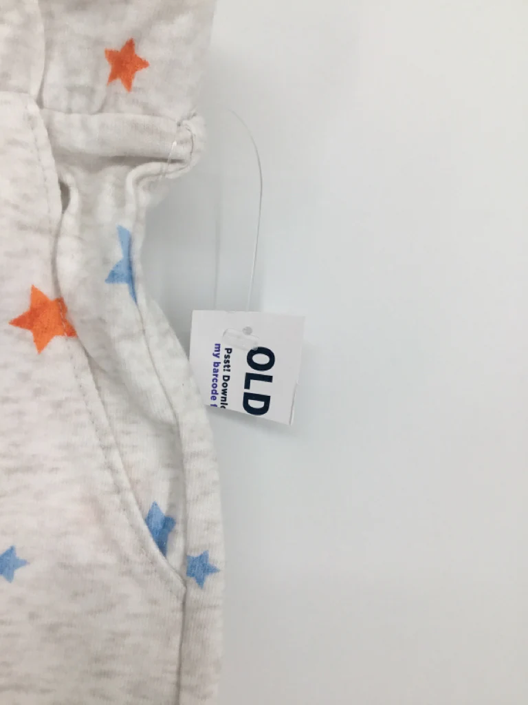 Old Navy Child Size 10 Gray Stars & Stripes Shorts - Image 2