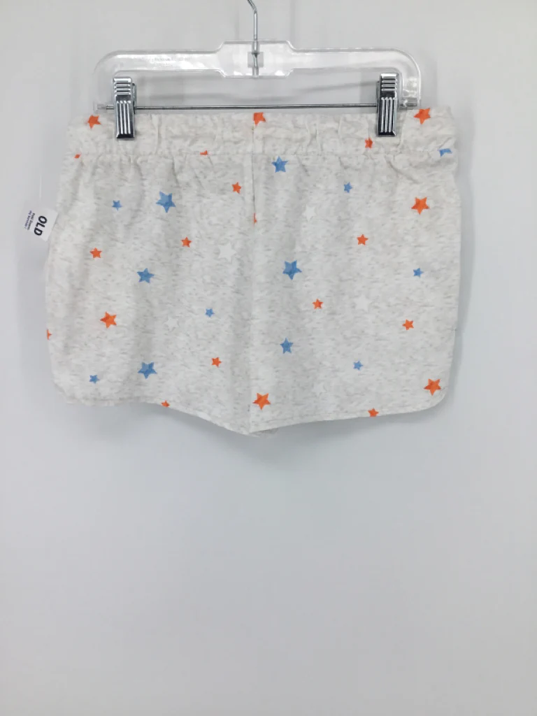 Old Navy Child Size 10 Gray Stars & Stripes Shorts - Image 3