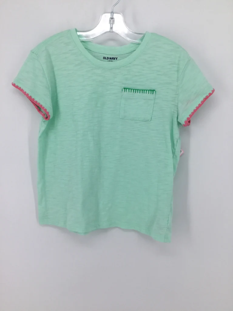Old Navy Child Size 10 Green T-shirt - girls