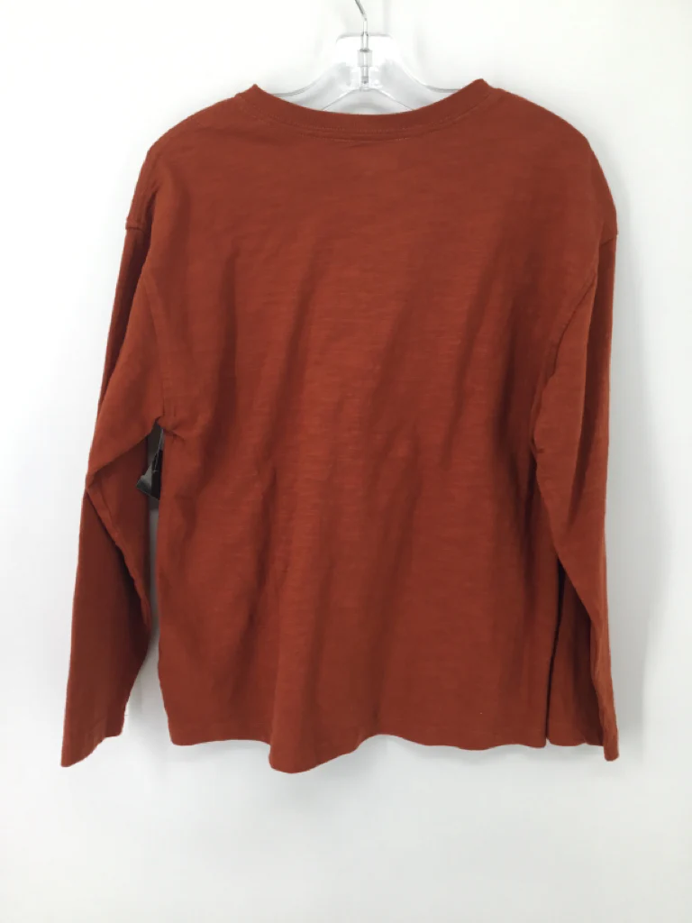 Old Navy Child Size 10 Orange Solid Shirt - boys - Image 2