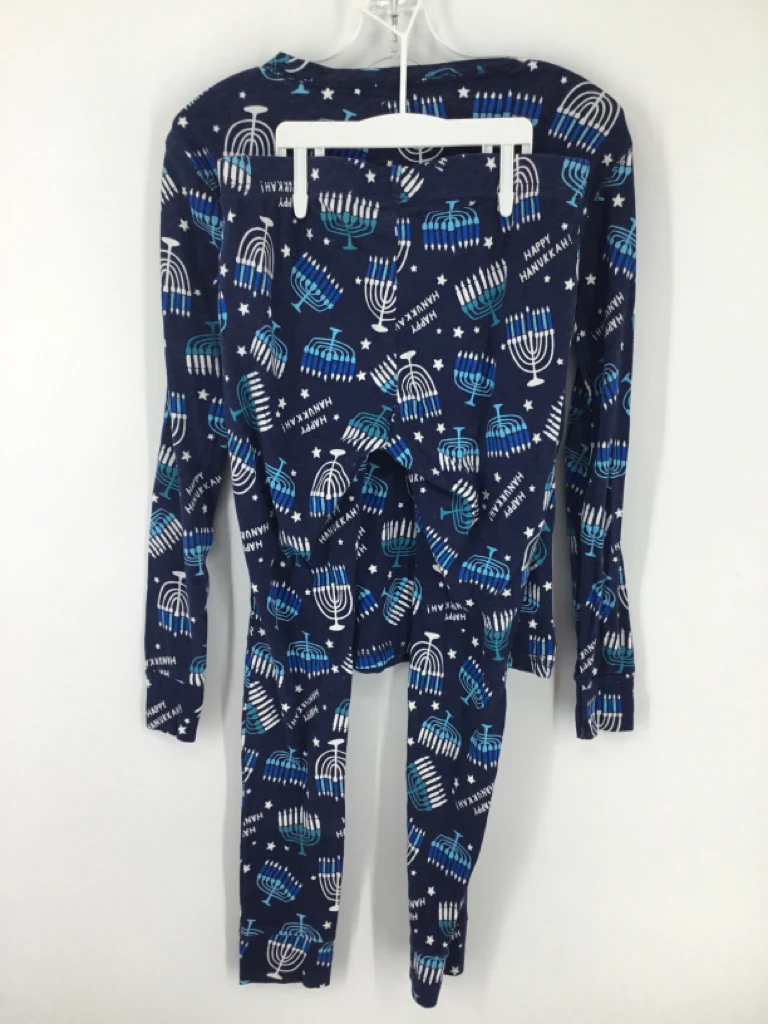 Old Navy Child Size 12 Blue Hanukkah Pajamas - Image 2