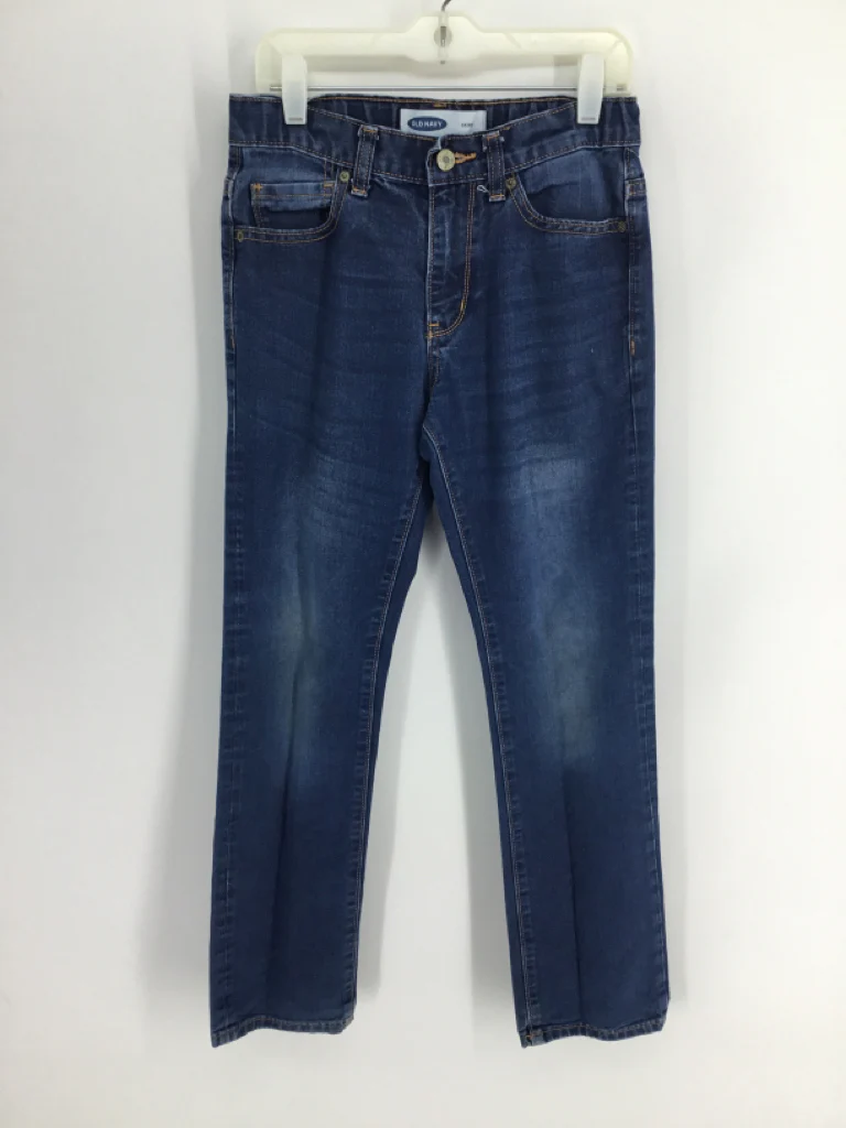 Old Navy Child Size 12 Blue Solid Jeans - boys