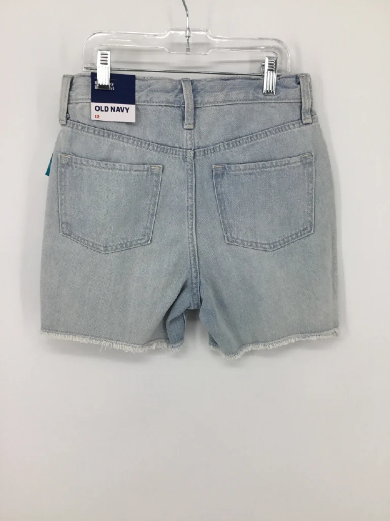 Old Navy Child Size 12 Blue Solid Shorts - boys - Image 3