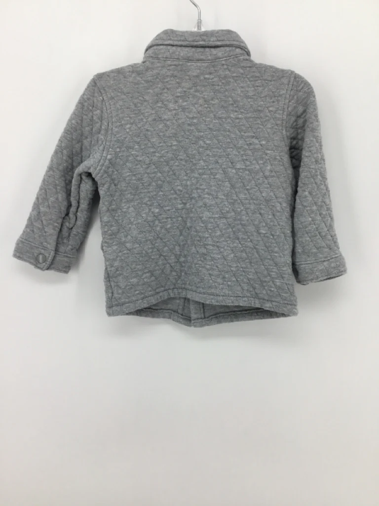 Old Navy Child Size 18-24 Months Gray Solid Shirt - boys - Image 2