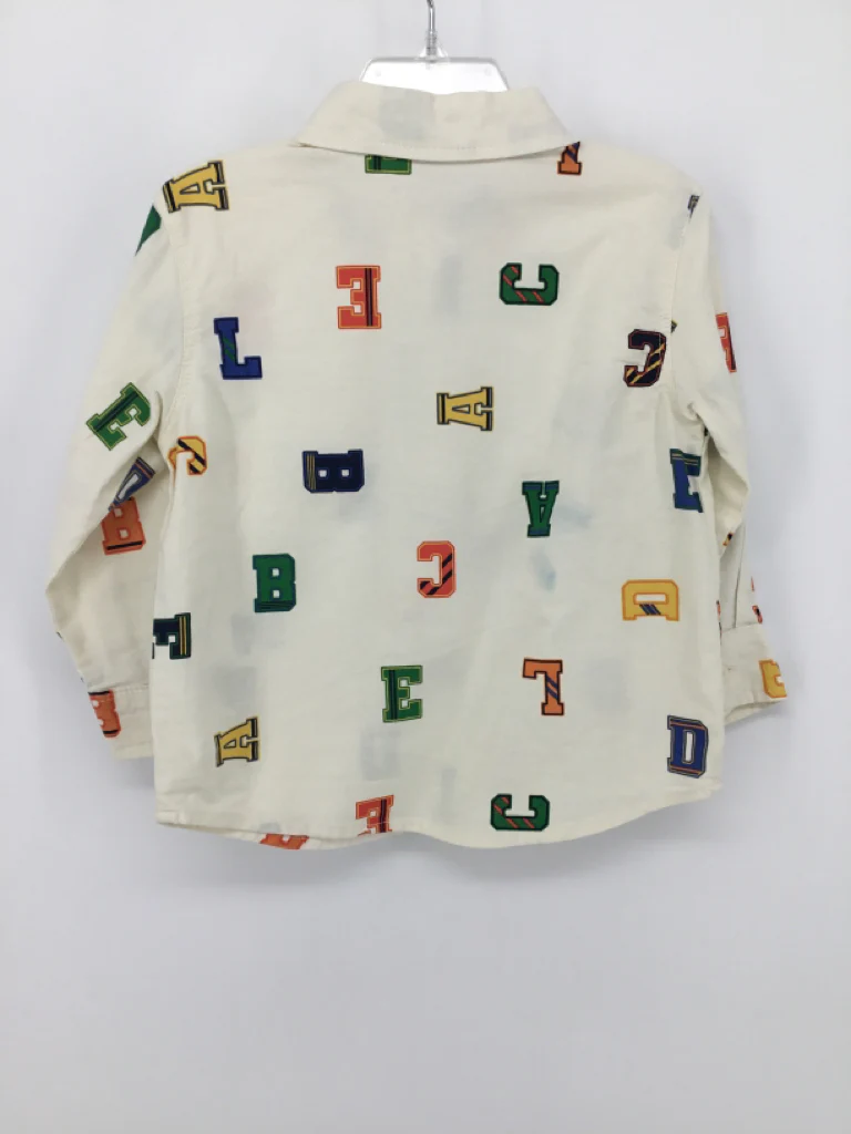 Old Navy Child Size 2 Multi-Color Print Shirt - boys - Image 2