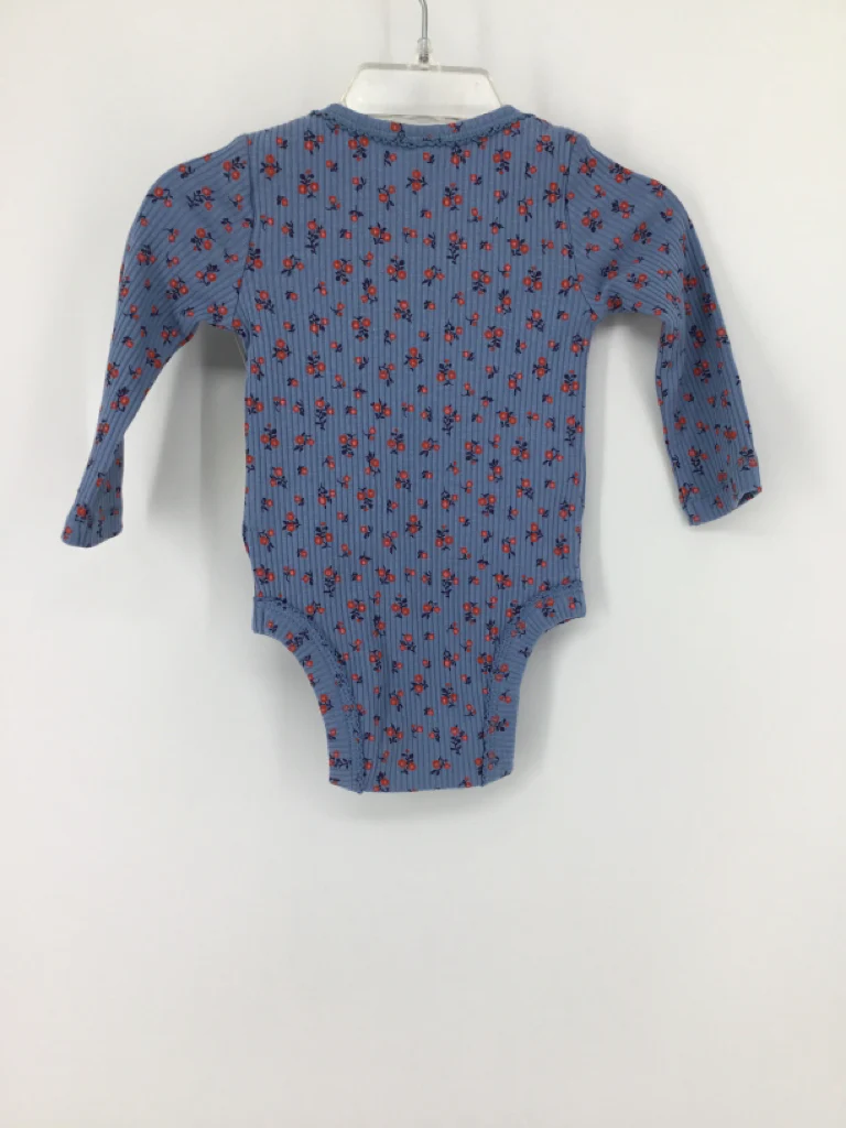 Old Navy Child Size 3-6 Months Blue Onesie - Image 2