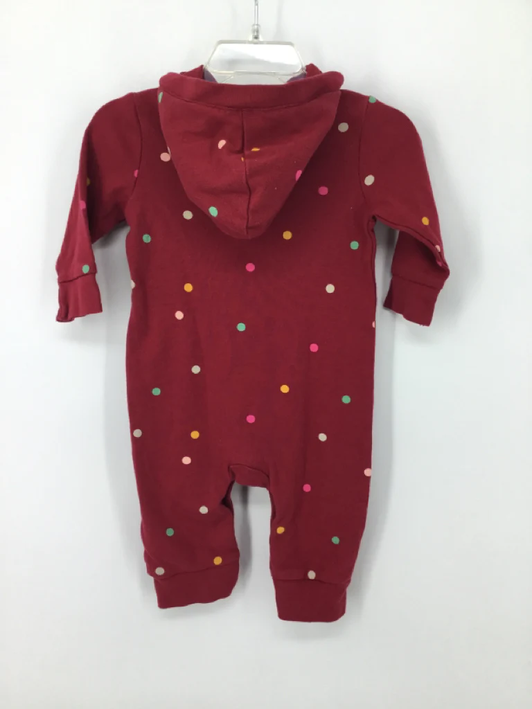 Old Navy Child Size 3-6 Months Burgundy Outfit - girls - Image 2