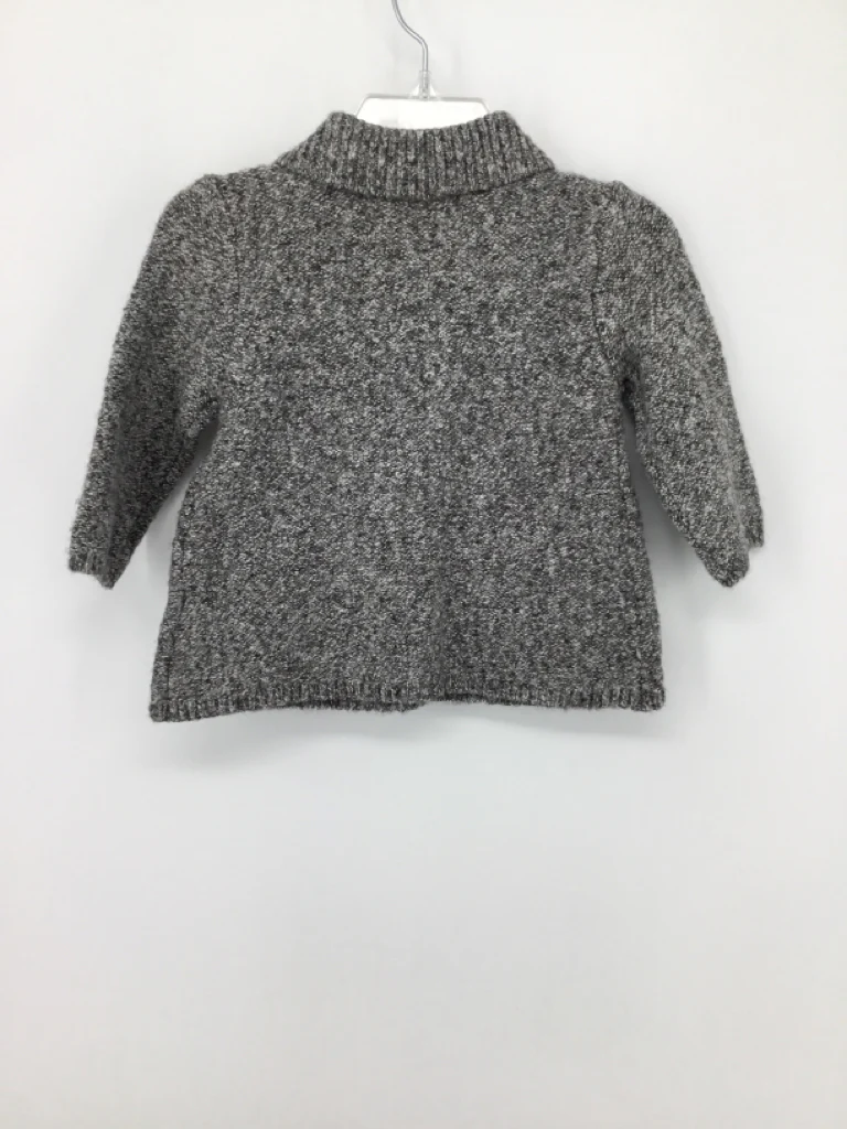 Old Navy Child Size 3-6 Months Gray Marbled Sweater - boys - Image 3