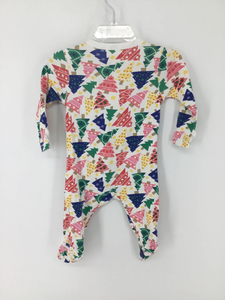 Old Navy Child Size 3-6 Months Multi-Color Christmas Sleeper - Image 2