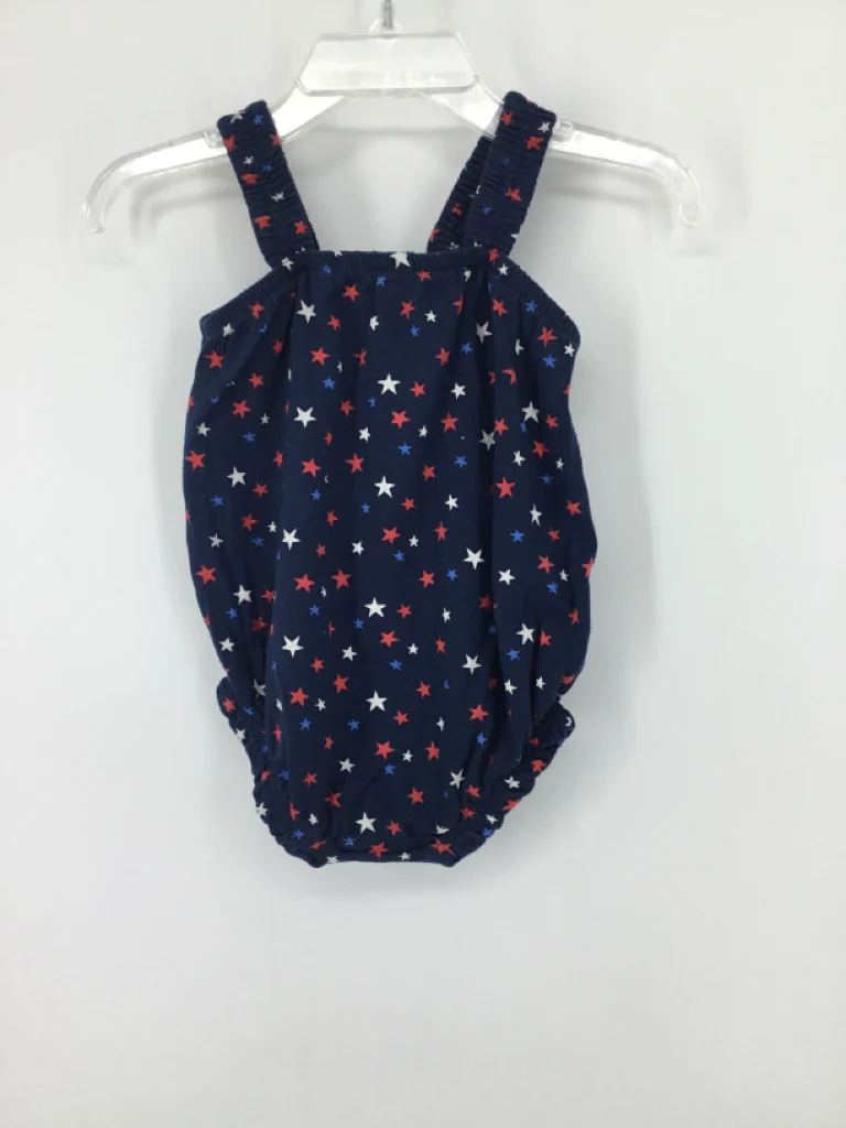 Old Navy Child Size 3-6 Months Navy Stars & Stripes Outfit