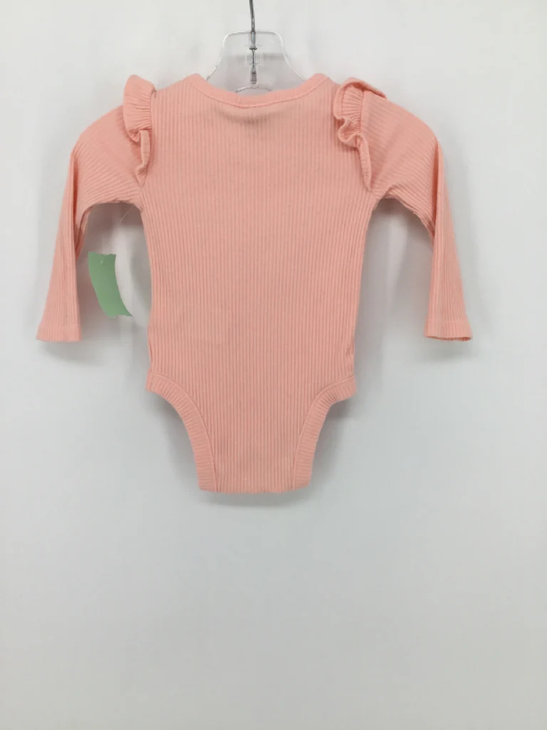 Old Navy Child Size 3-6 Months Pink Onesie - Image 2