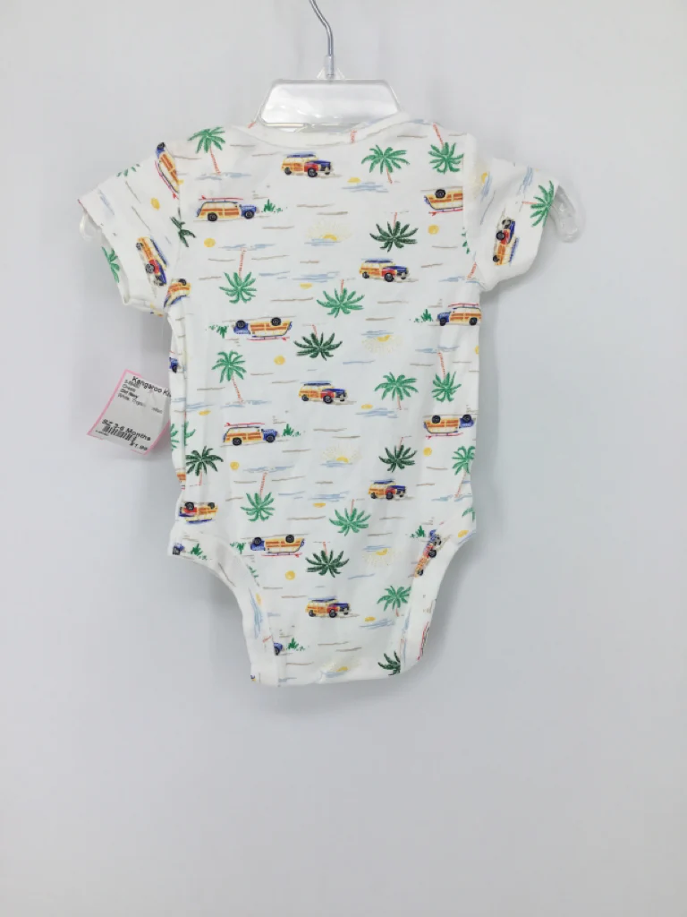Old Navy Child Size 3-6 Months White Onesie - Image 2
