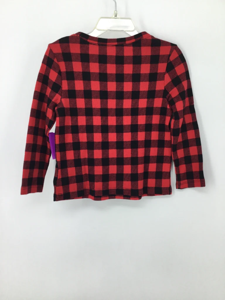 Old Navy Child Size 3 Red Checkered Shirt - boys - Image 3