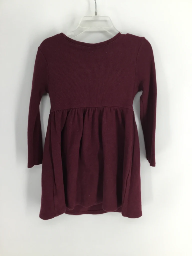 Old Navy Child Size 4 Burgundy Dress - girls - Image 2
