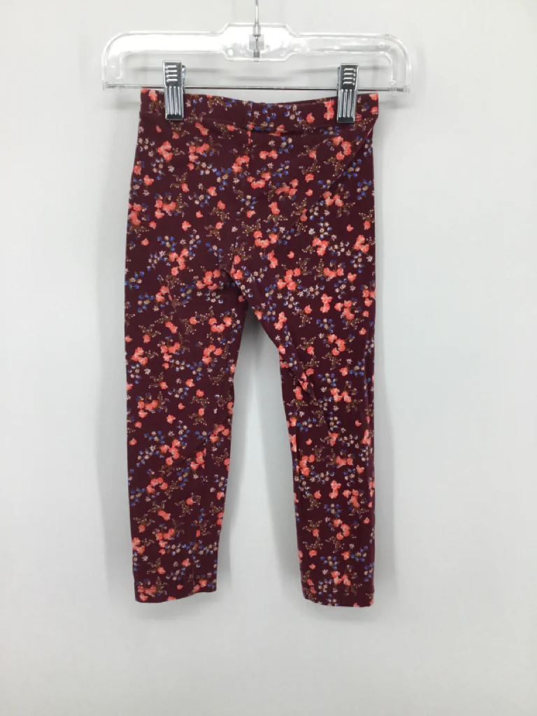 Old Navy Child Size 4 Burgundy Pants - girls - Image 2