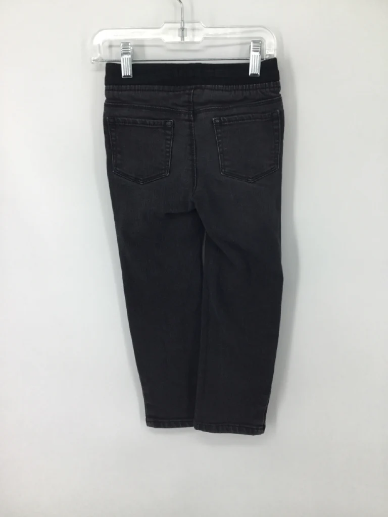 Old Navy Child Size 5 Black Solid Jeans - boys - Image 2