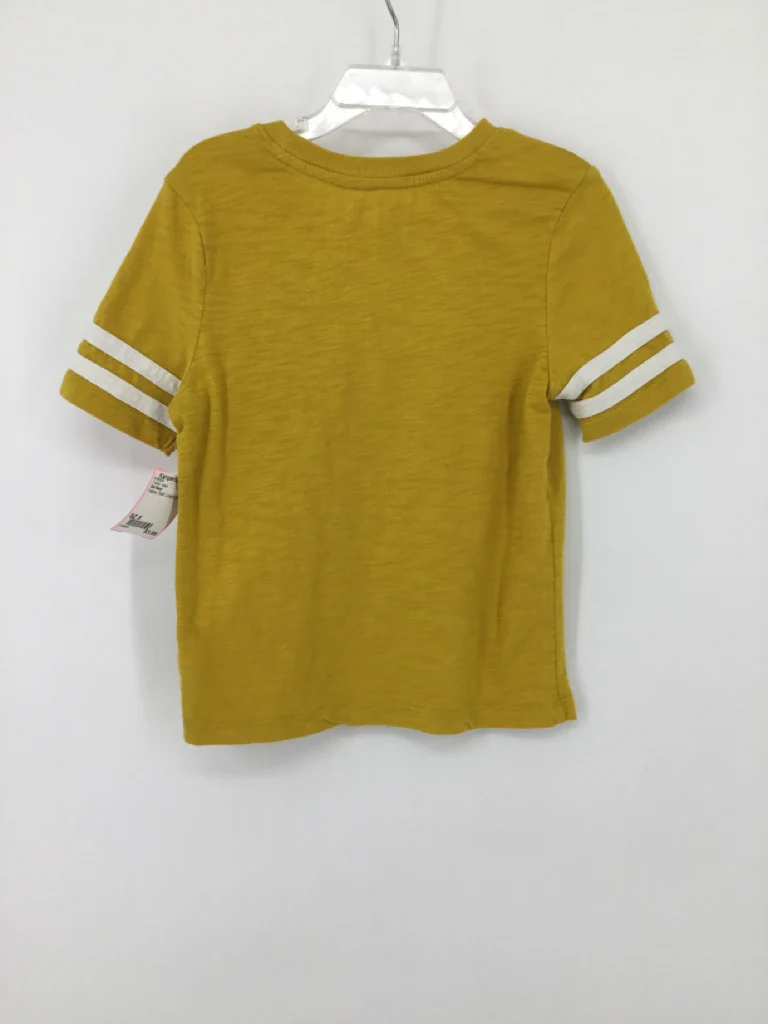 Old Navy Child Size 5 Yellow Solid T-shirt - boys - Image 2
