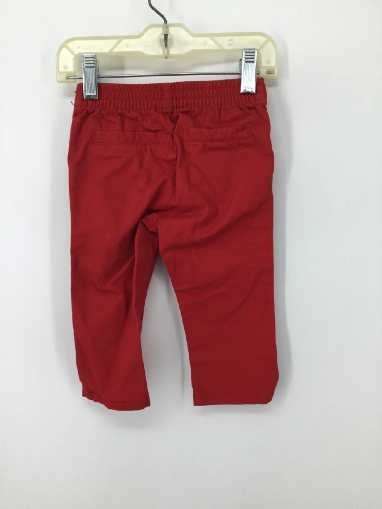 Old Navy Child Size 6-12 Months Red Solid Pants - boys - Image 2