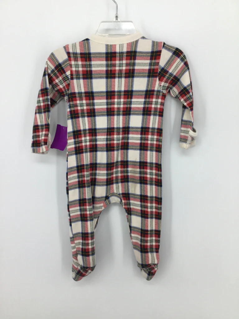 Old Navy Child Size 6-9 Months Red Sleepers - Image 2