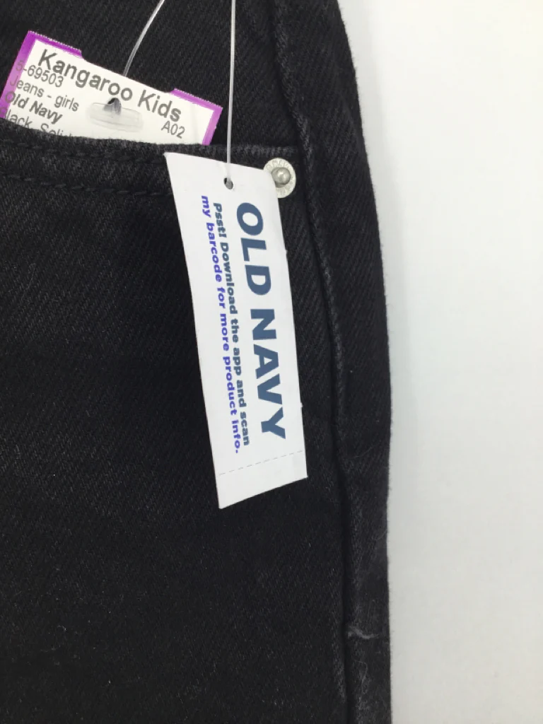 Old Navy Child Size 6 Black Jeans - girls - Image 2