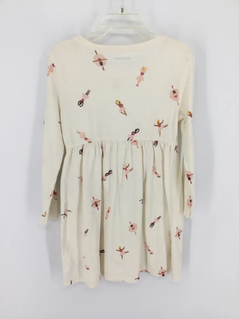 Old Navy Child Size 6 Cream Dress - girls - Image 2