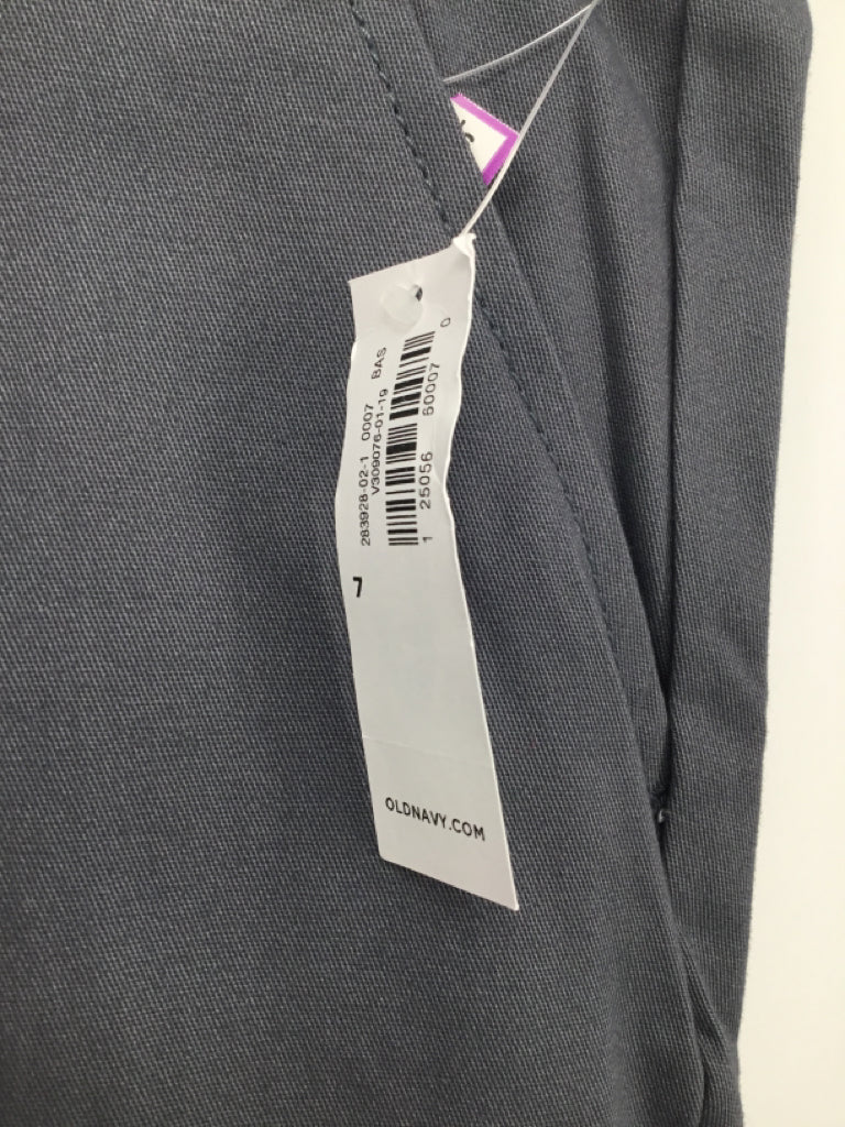 Old Navy Child Size 7 Gray Solid Pants - boys - Image 2