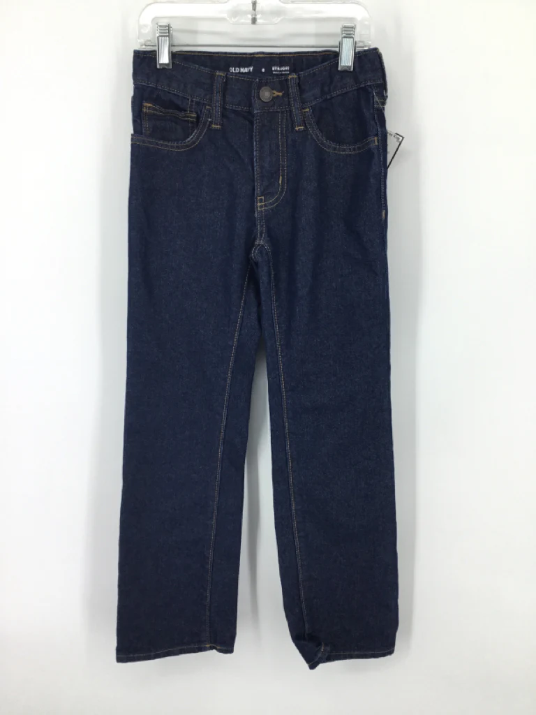 Old Navy Child Size 8 Blue Solid Jeans - boys